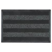 Fußmatte, 40x60 Cm Cactus Anthra 40x60cm - Schwarz, Kunststoff (40/60cm) - Modern Living