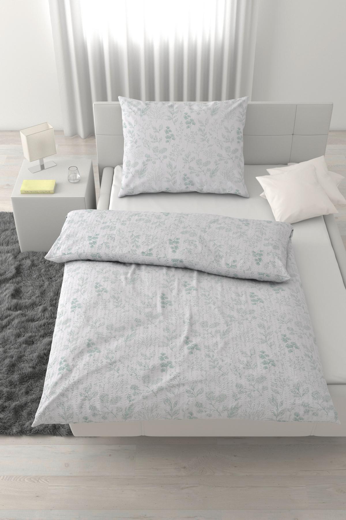 POSTEĽNÁ BIELIZEŇ PARIS - mätovozelená, textil (140/200cm) - Mömax