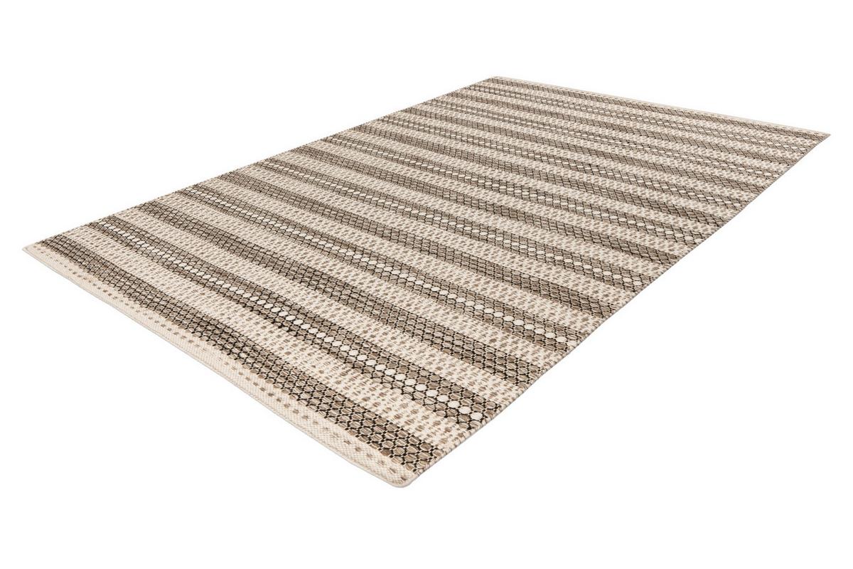 Flachwebteppich My Jaipur - Hellbraun/Beige, KONVENTIONELL, Textil (120/170cm) - Obsession
