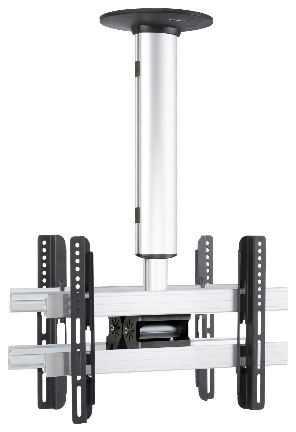 TV- Halterung cm Silberfarben B: 42 cm - Silberfarben, MODERN, Metall (42/50/19cm) - MID.YOU