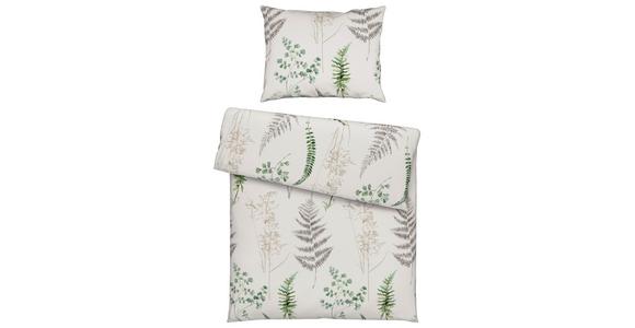 Bettwäsche Flora - Grün, ROMANTIK / LANDHAUS, Textil - James Wood