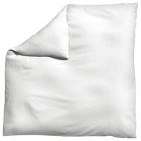 Bettdeckenbezug Knitted Jersey - Weiß, Basics, Textil (200/200cm) - Schlafgut