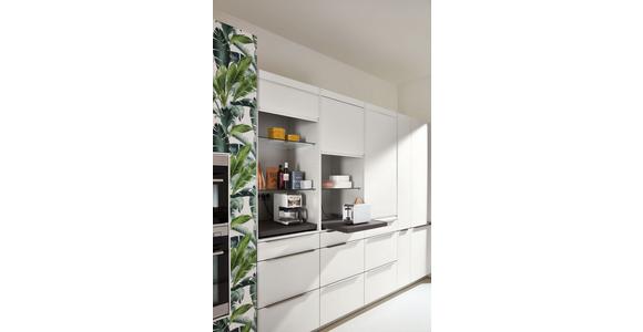 Einbauküche Eastbourne - Schwarz/Weiß, MODERN, Holzwerkstoff - Vertico