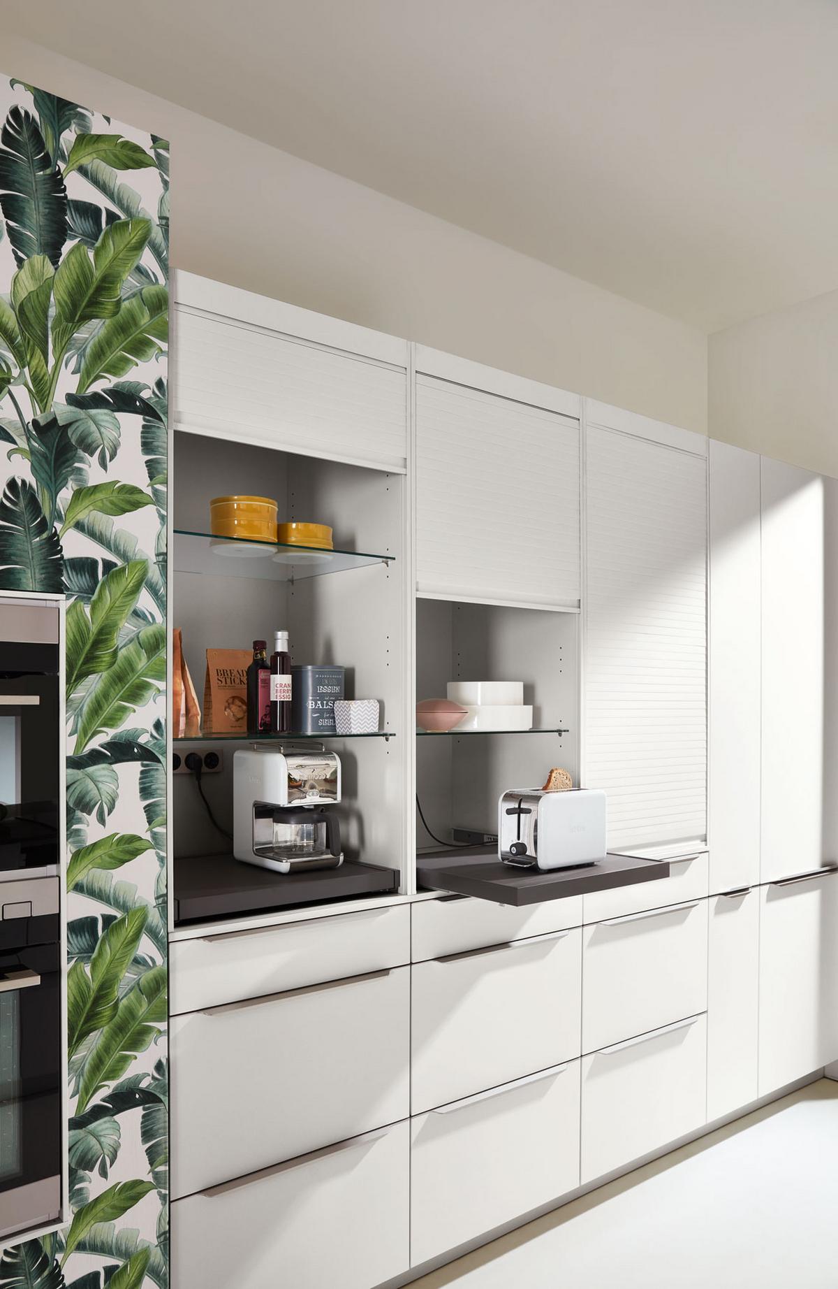 Einbauküche Eastbourne Frei Planbar Modernes Design - Schwarz/Weiß, MODERN, Holzwerkstoff - Vertico