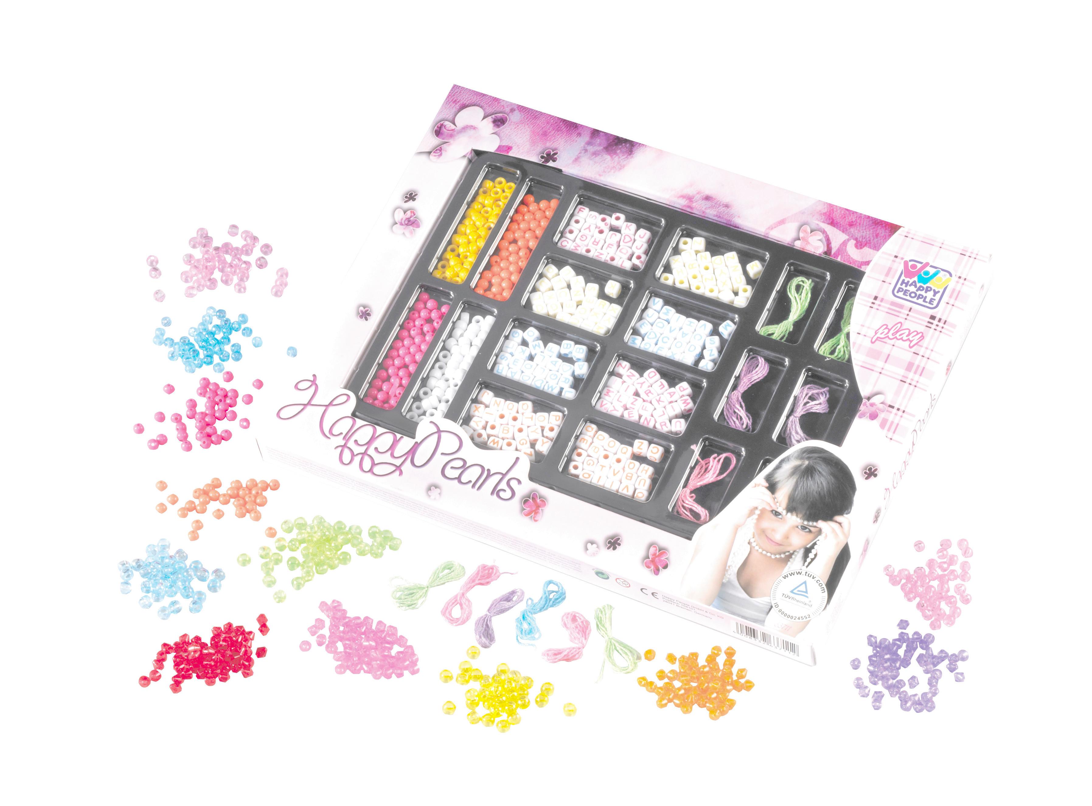 Konstruktionsspielzeug Perlen Set "magic" - Basics, Kunststoff