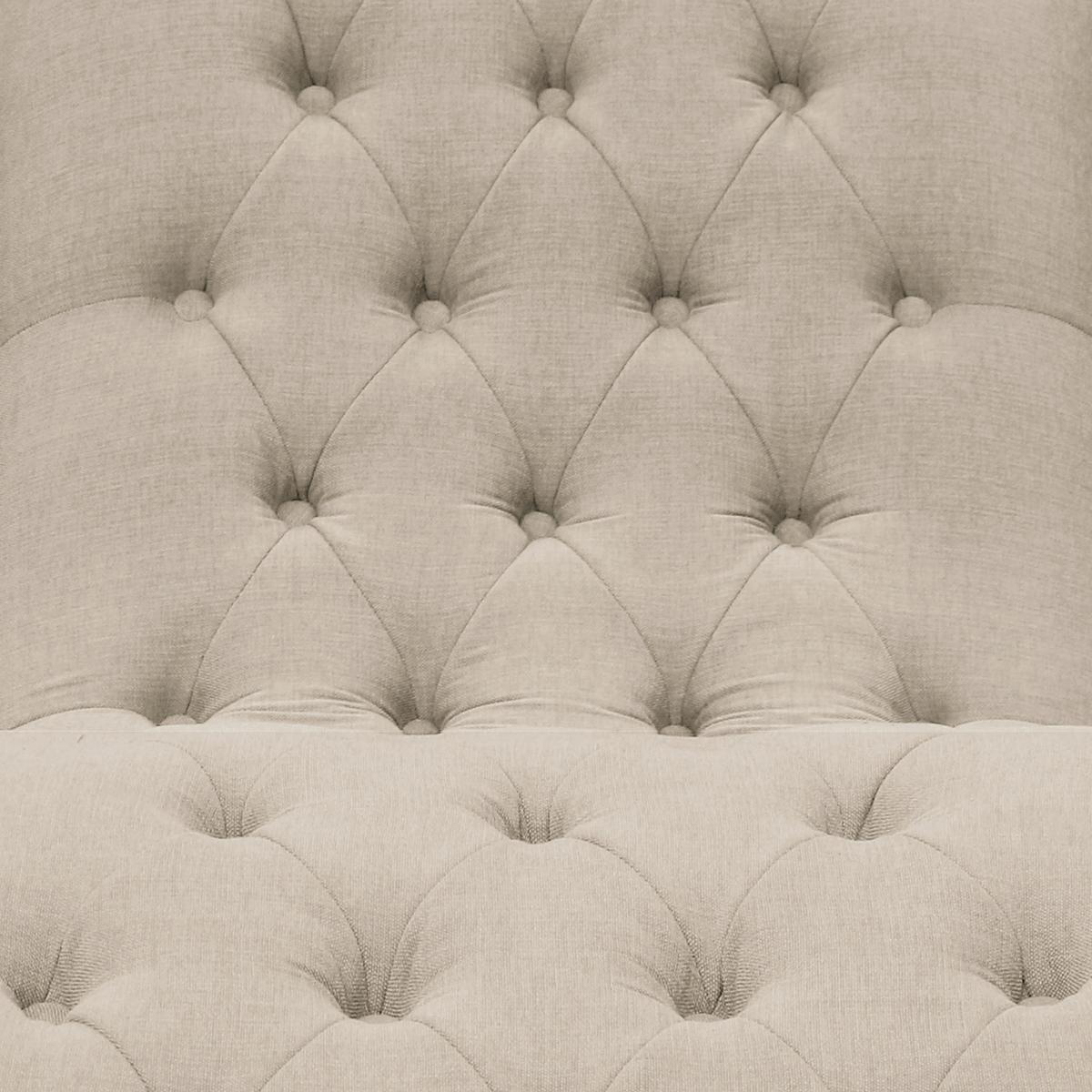 Relaxliege Sofia Cappuccino B: 67 cm - Schwarz/Cappuccino, Design, Textil (67/90/159cm) - P & B