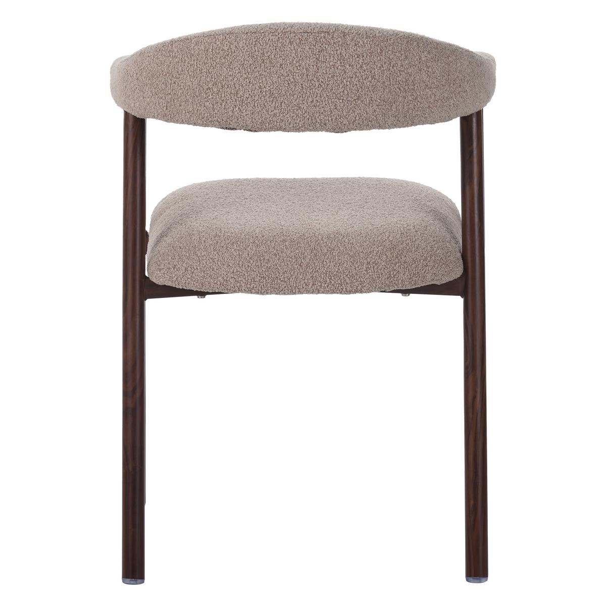 ARMLEHNSTUHL-SET Suki Sandfarben B: 55cm - Sandfarben, MODERN, Textil/Metall (55/82/55cm) - Livetastic