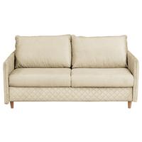 Schlafsofa Sana Beige B: 175 cm - Beige/Naturfarben, Design, Textil (175/95/103cm) - Livetastic