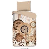 Bettwäsche Raeni Sandfarben Beige 140x200 cm - Sandfarben/Beige, KONVENTIONELL, Textil (140/200cm)