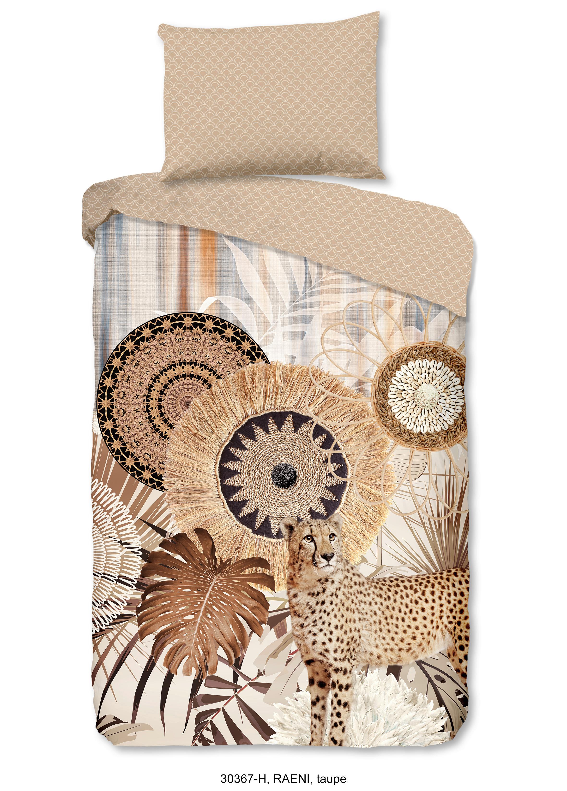 Bettwäsche Raeni Sandfarben Beige 140x200 Cm