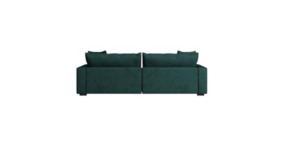 Megasofa Pelle-Megasofa - Waldgrün/Wengefarben, Trend, Textil (261/124cm) - Luca Bessoni