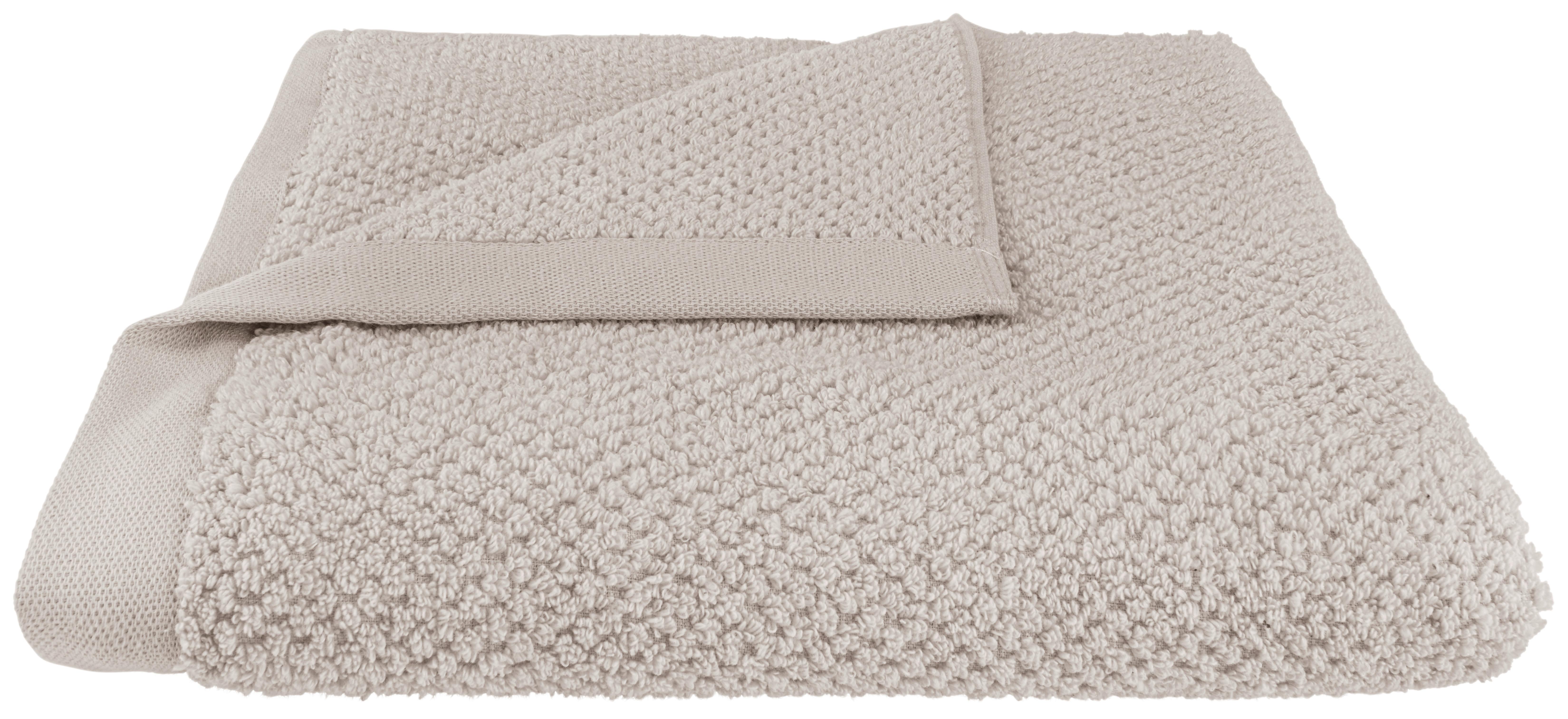 OSUŠKA DO SPRCHY Luise, 70/140cm, stříbrná - barvy stříbra, Konvenční, textil (70/140cm) - Modern Living