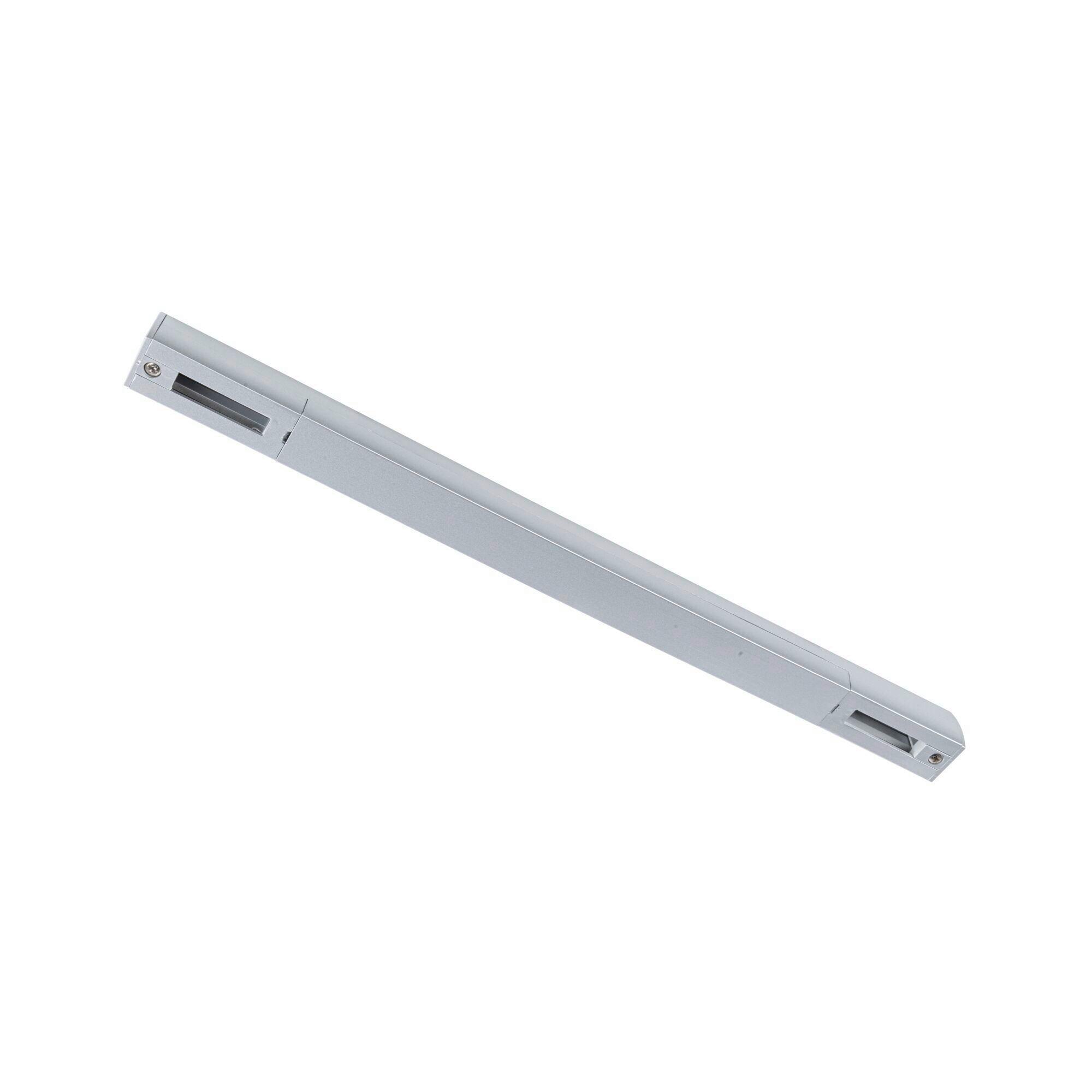 Schienensystem-Einspeiser 95667 Urail Zb Mittelein. - Chromfarben, Basics, Kunststoff (30,4/1,8/2,1cm) - Paulmann
