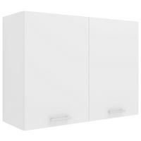 Küchenoberschrank Esilo 80 Cm Weiß 2 Türen - Weiß, KONVENTIONELL, Holzwerkstoff (80/60/31cm) - MID.YOU