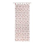 Vorhang mit Schlaufen und Band Rosmarie 140x255 cm Rose - Rosa/Weiß, ROMANTIK / LANDHAUS, Textil (140/255cm) - James Wood