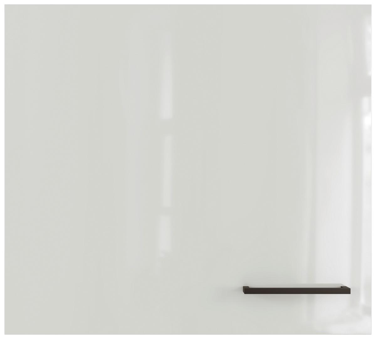 Kuchyňská horní skříňka LEVI - šedá/černá, Moderní, kov/kompozitní dřevo (60/54/32cm) - FlexWell