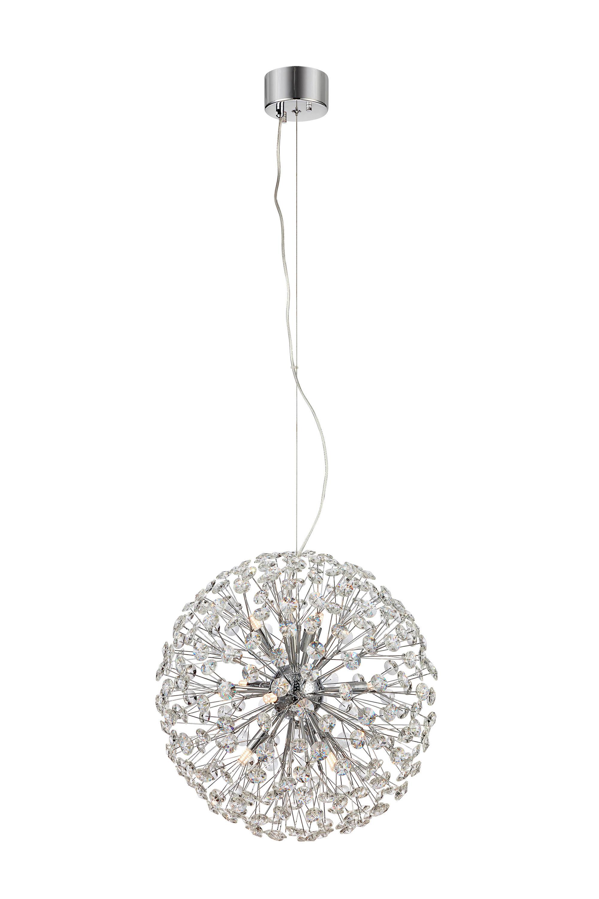 Hängeleuchte Silber, Eisen, 20w - Silberfarben, Basics, Metall (50/50cm) - Markslöjd