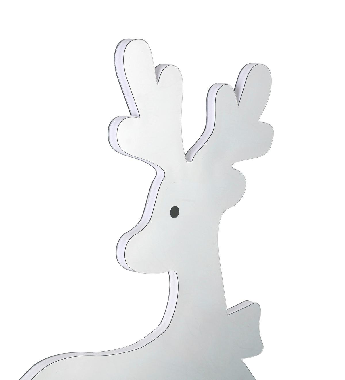 LED-Dekoleuchte Rudi - Chromfarben/Weiß, Basics, Kunststoff (35/8/59cm) - James Wood