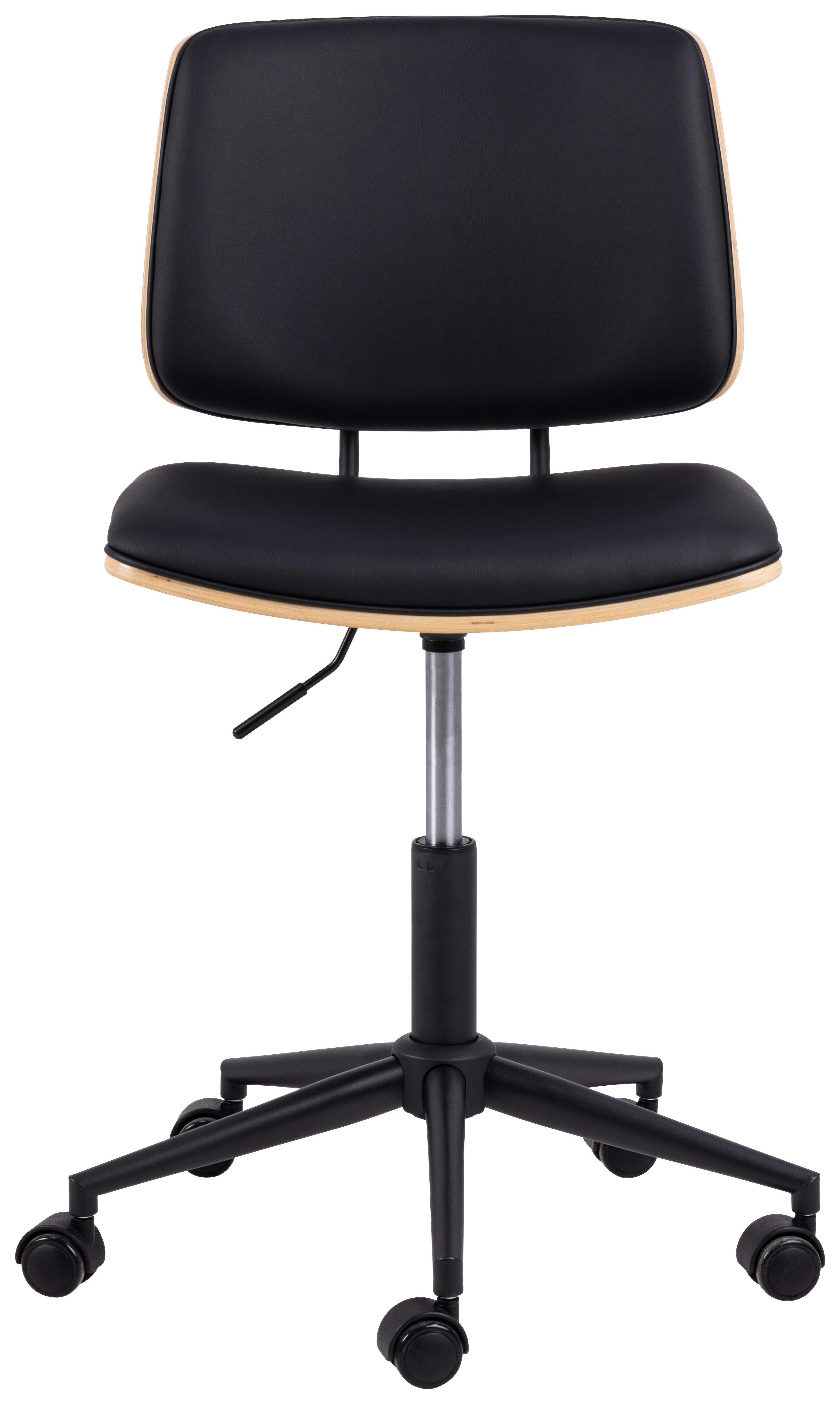 Drehstuhl Owen 0000104826 - Eichefarben/Multicolor, Design, Holz/Holzwerkstoff (48,5/91/54cm) - MID.YOU