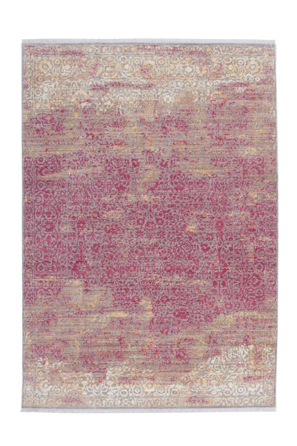 Flachwebteppich, 120x170 cm ANTIGUA 225 ORANGE/ROT 120X170 - Rot/Orange, Design, Textil (120/170cm) - Novel