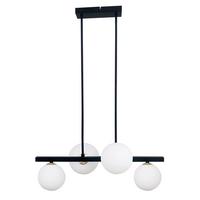 PENDELLEUCHTE 34-01214 KAMA - Goldfarben/Schwarz, Design, Metall (59/35/83cm)