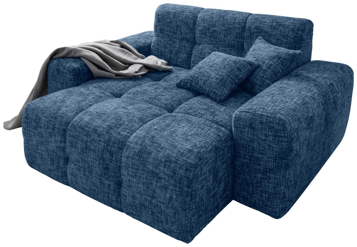 XXL-Sessel Bosco, Blau B: 181 cm - Blau, MODERN, Textil (181/87/155cm) - Livetastic