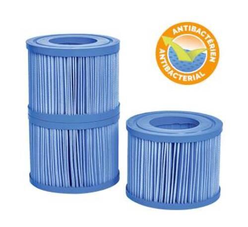 Filterkartusche Geeignet für Netspa Whirlpool - Blau, Basics, Papier/Kunststoff (10,5/8cm)