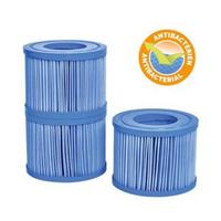 Filterkartusche Geeignet für Netspa Vita Premium - Blau, Basics, Papier/Kunststoff (10,5/8cm)