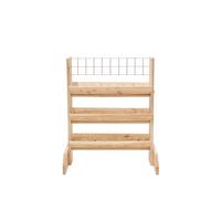 GARTENREGAL KRÄUTERREGAL L - Lärchefarben, Basics, Holz (80/95/50cm)