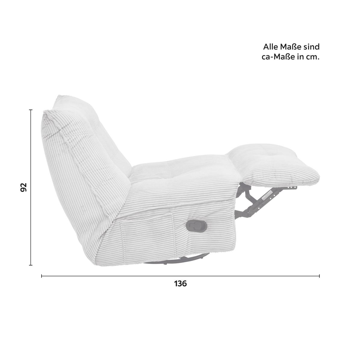 Relaxační kŕeslo ALURA, světle šedá barva - černá/světle šedá, Moderní, kov/dřevo (90/92/90cm) - Bessagi Home