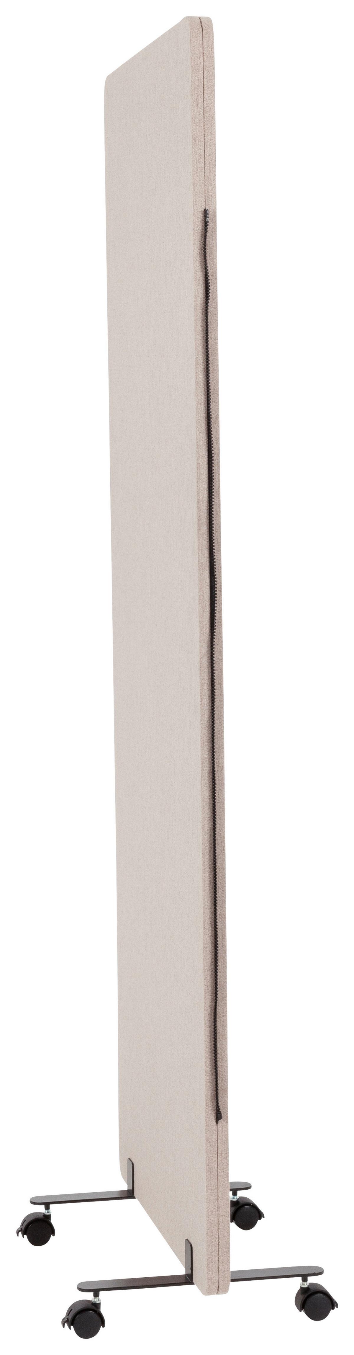 Trennwand Flexmiut - Taupe, Basics, Kunststoff/Textil (60/177/3cm) - MID.YOU