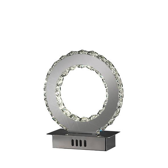 LED-Tischleuchte 4809/L - Chromfarben, Design, Metall (20/15/22cm)