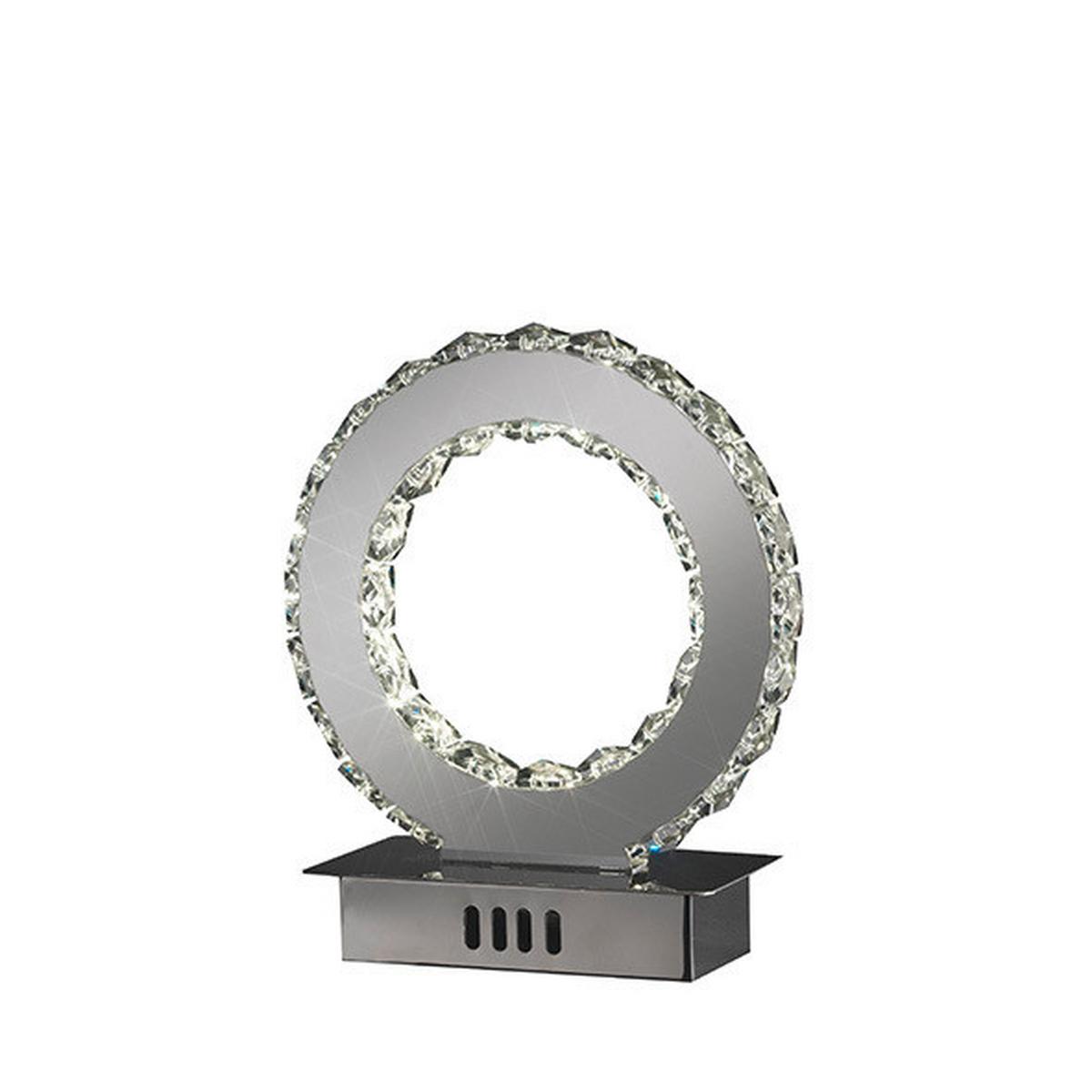 LED-Tischleuchte 4809/L - Chromfarben, Design, Metall (20/15/22cm)
