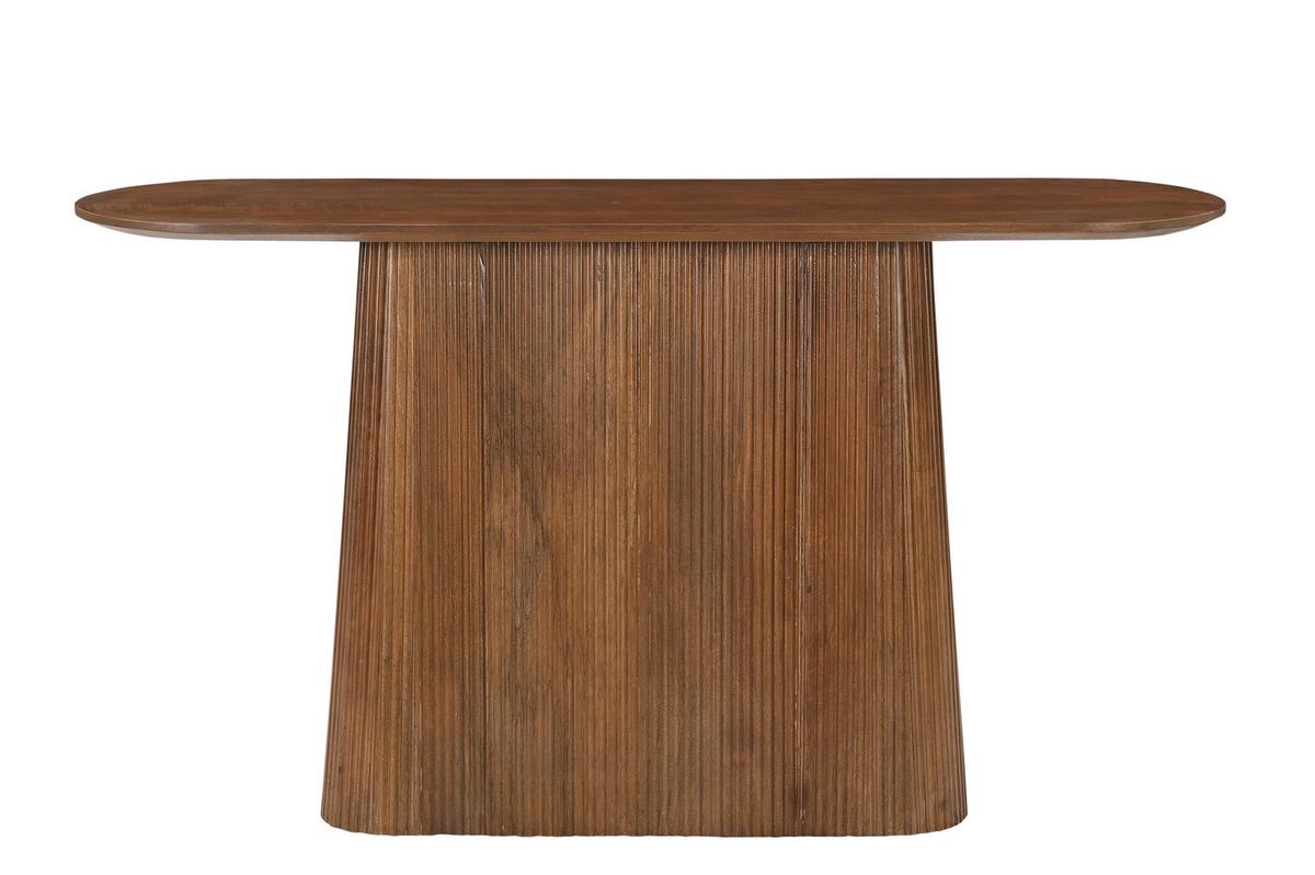 KONSOLENTISCH Naturfarben L: 140cm - Naturfarben, Design, Holz (140/40/76cm) - MID.YOU