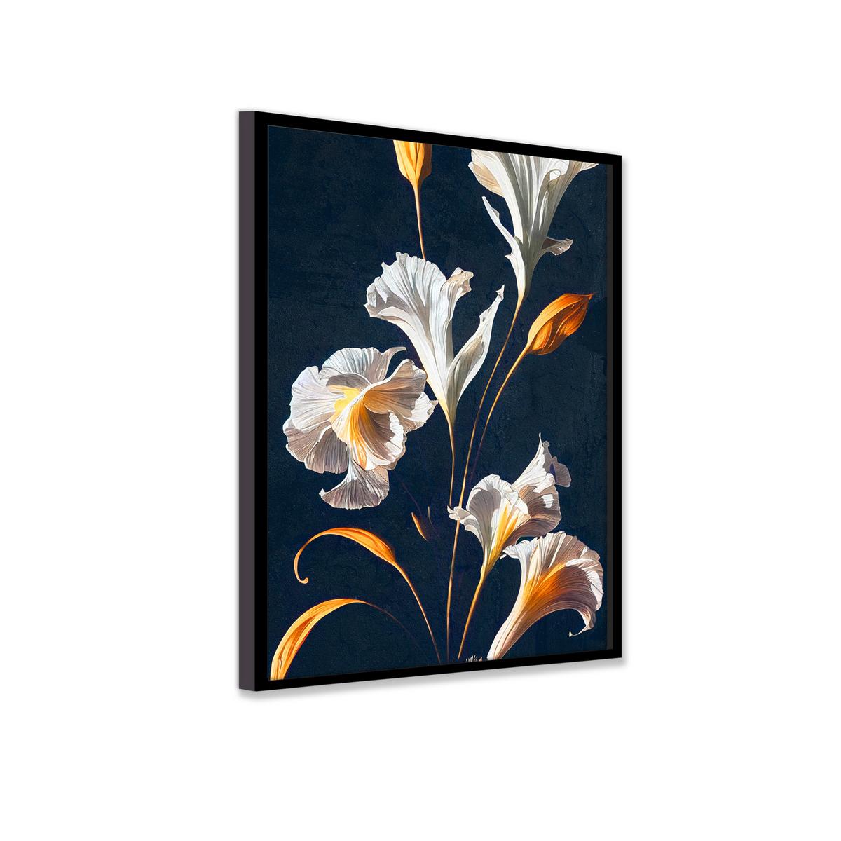 OBRAZ VOUS I - bílá/oranžová, kompozitní dřevo/papír (30/40cm) - Mömax