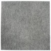 Teppichfliese Grau Marmaris 50x50 cm Florhöhe 3 mm - Grau, Basics, Textil (50/50cm)