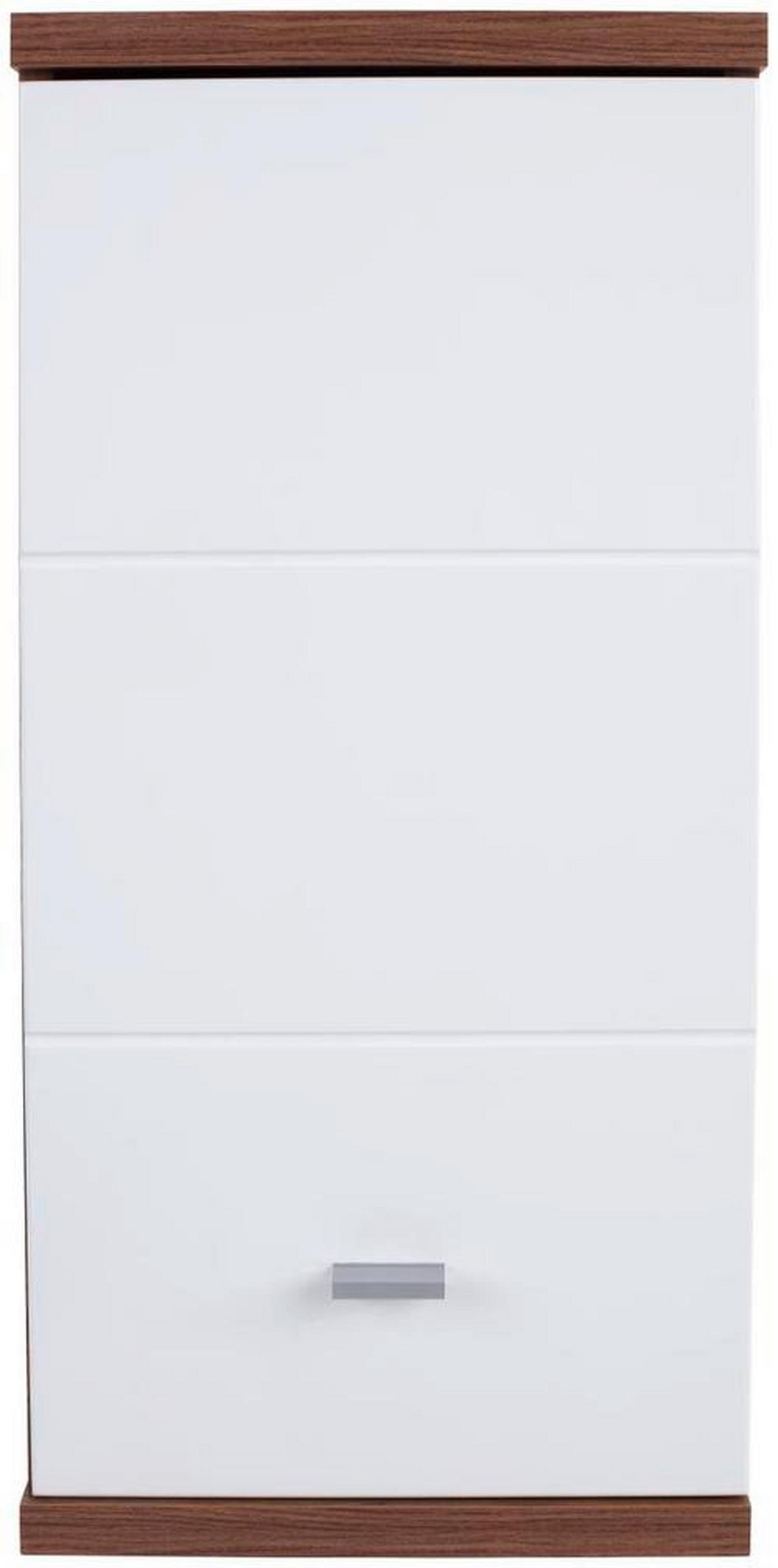 ZÁVESNÁ SKRINKA BARI - biela/farba duba, Konventionell, kompozitné drevo/plast (35/70/25cm)