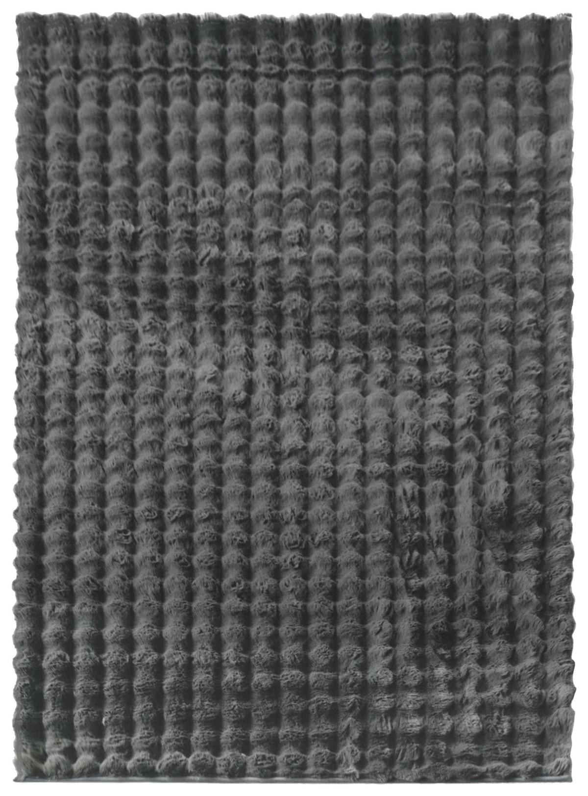 Szőrme Szőnyeg Marlene Kb. 160/220cm - antracit, Romantik / Landhaus, textil (160/220cm) - James Wood