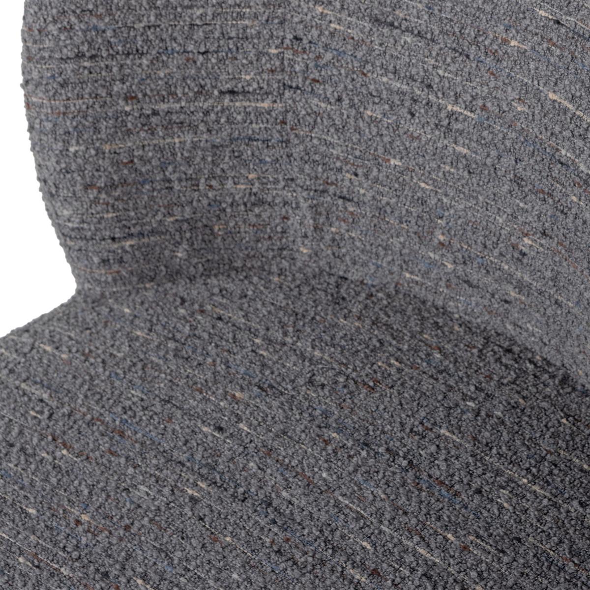 SESSEL Atty Grau B: 74cm - Schwarz/Grau, MODERN, Textil (74/75/65cm) - Livetastic