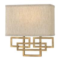 Wandleuchte Hk-Lanza2-Br - Bronzefarben, LIFESTYLE, Metall (28,9/25,4/10,2cm) - Elstead Lighting