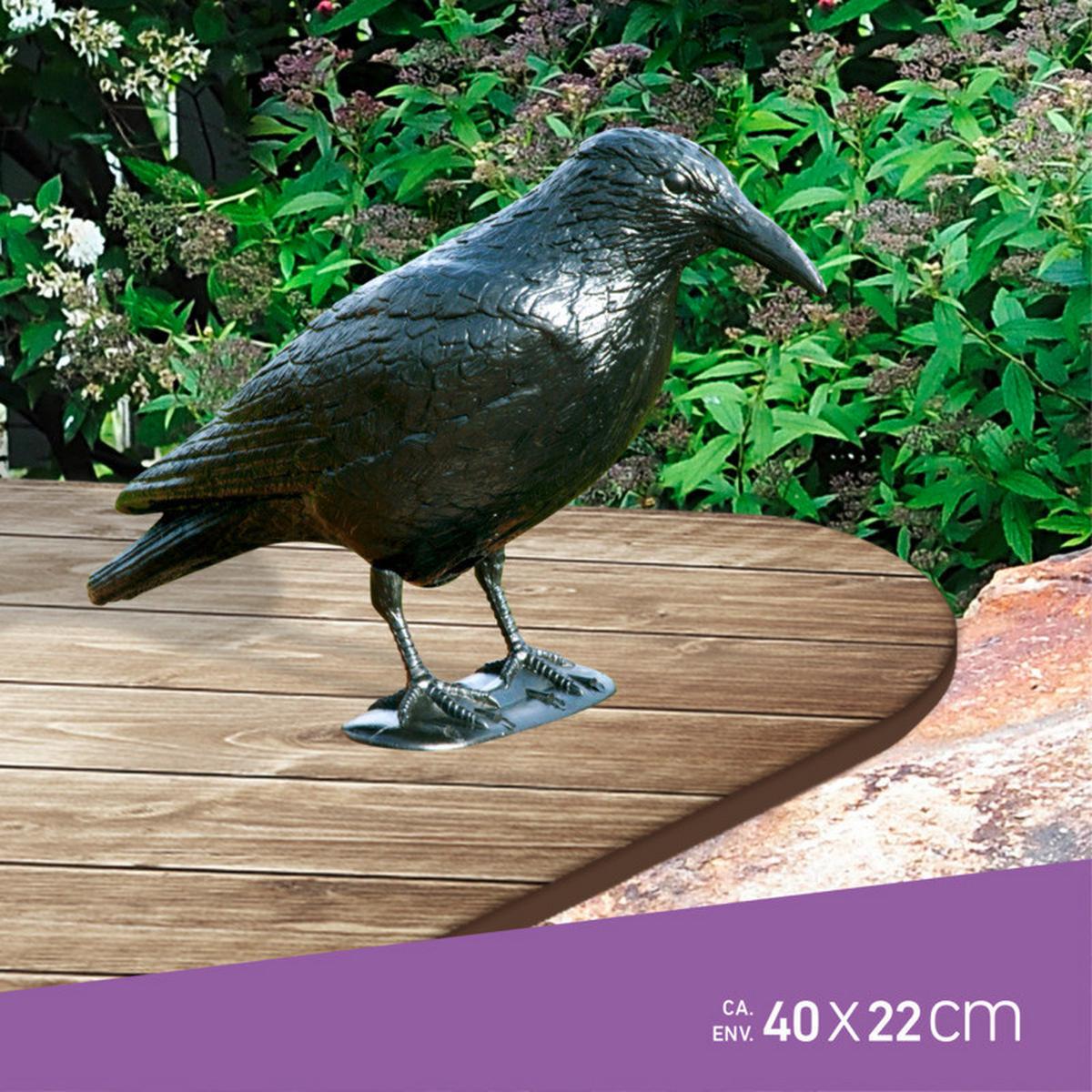 Vogelabwehr Vogel- und Taubenabwehr Crow - Schwarz, Basics, Kunststoff (12,5/39,5/12,5cm) - Windhager