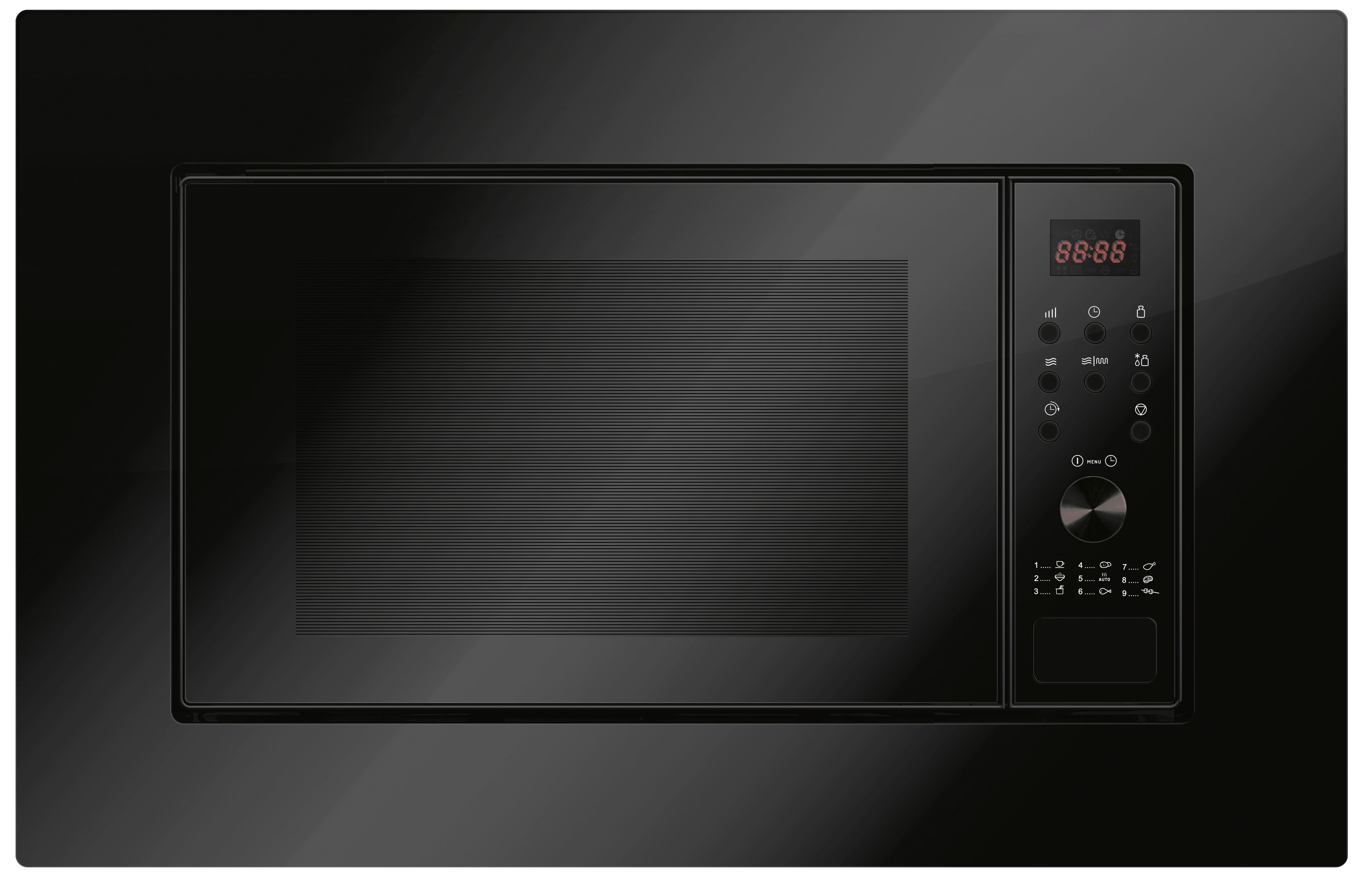 Einbaumikrowelle Emw 13170s - Schwarz (59,5/39/32cm) - Amica