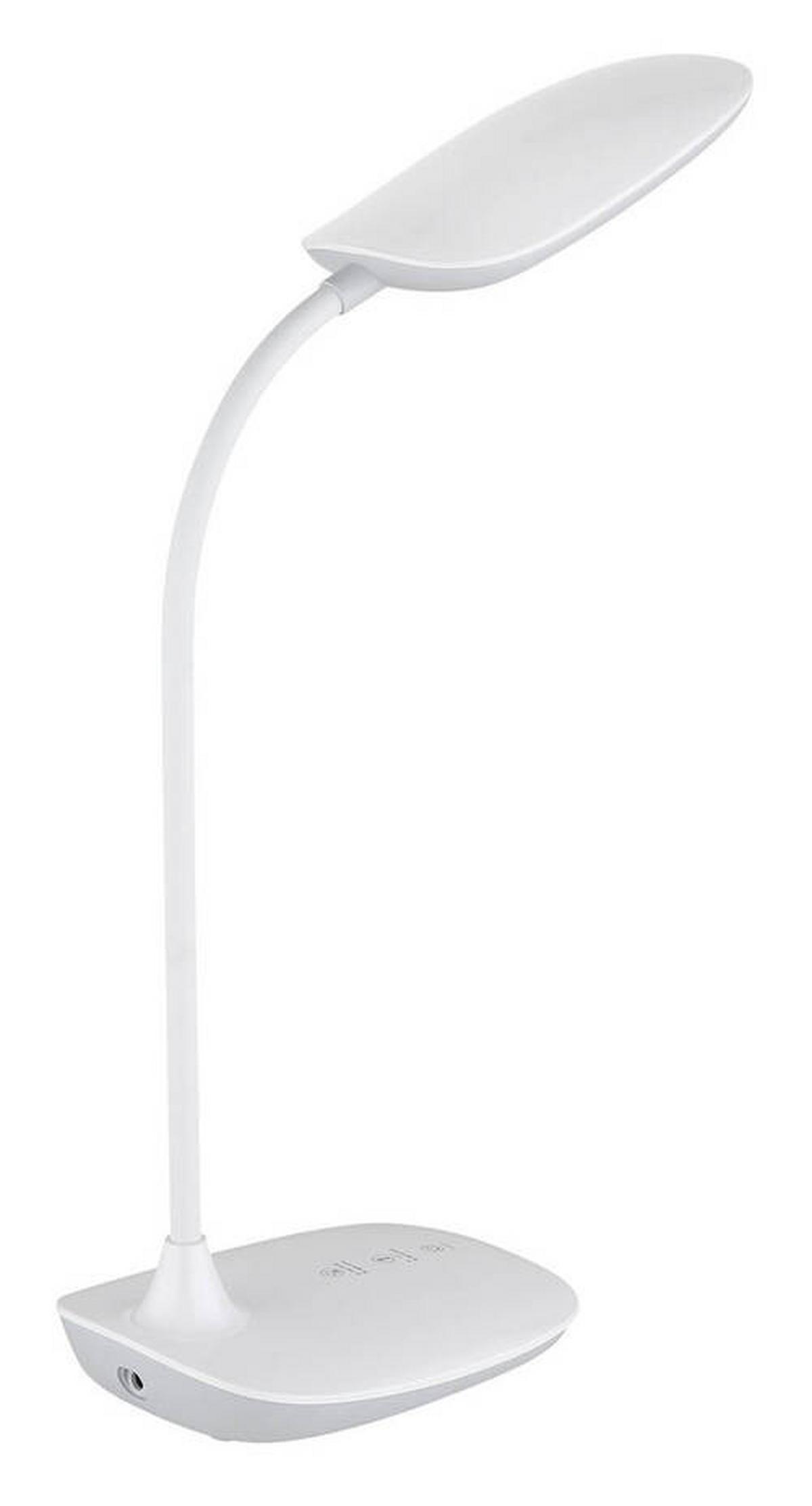 LED-Tischleuchte 58455w - Weiß, Design, Kunststoff (28/13,6/40cm) - Globo