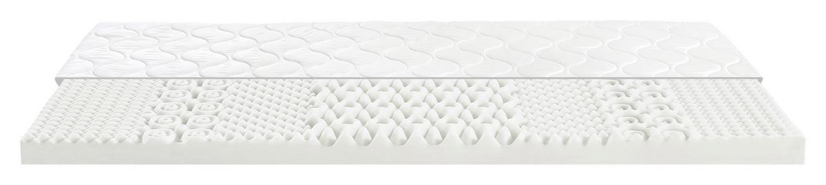 Rolovaná matrace BINGO 90/200 cm, H2, v. 8 cm - bílá, textil (90/200cm) - Based