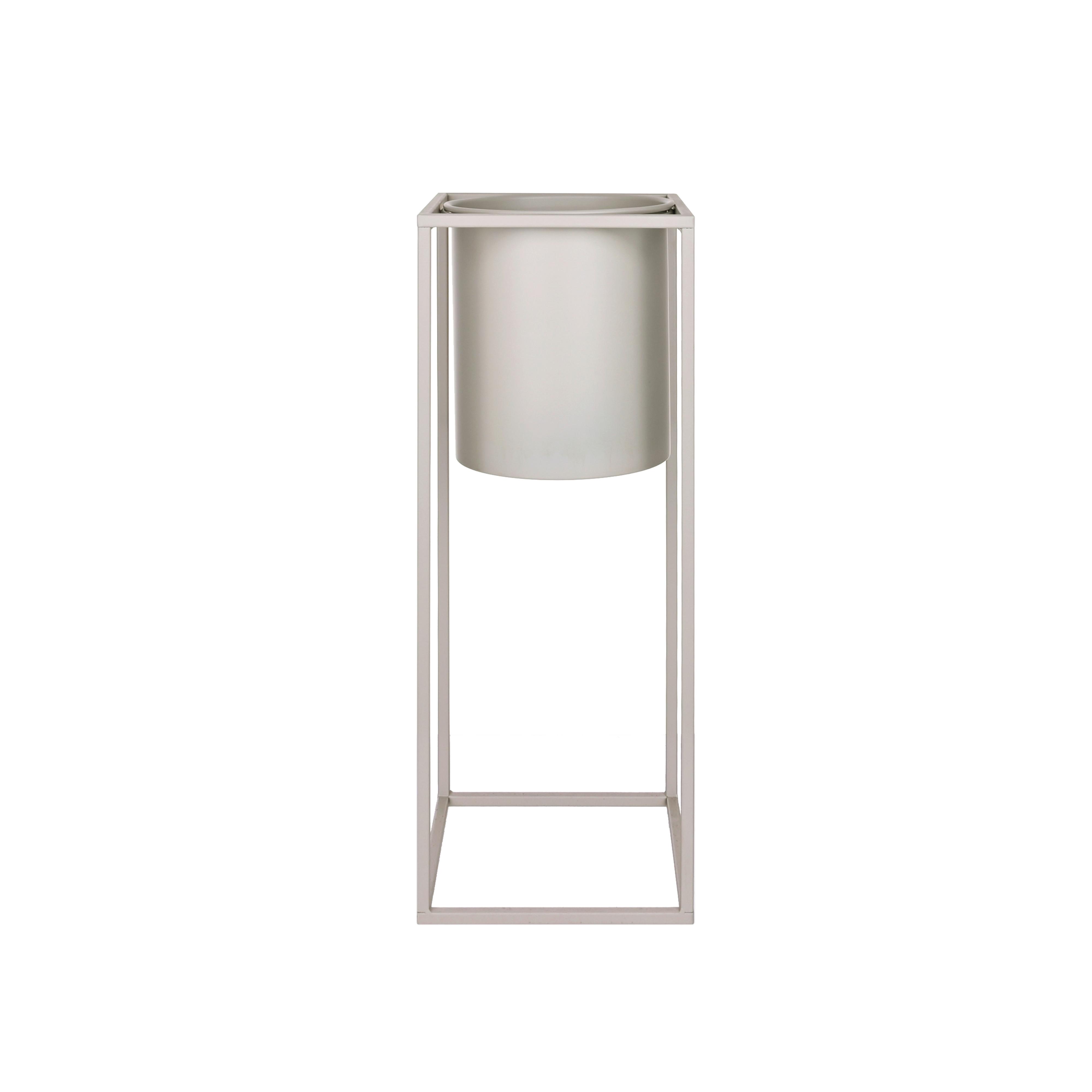 Obal na kvetináč KIARA -TOP- - béžová, Lifestyle, kov (20,8/55,5cm) - Mömax