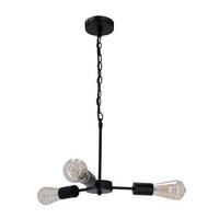 Pendelleuchte 33-09371 Sparta - Schwarz, Design, Metall (36/36/105cm)