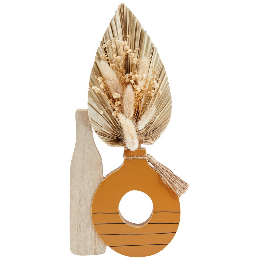 Kunstpflanze Trockenblumen Naturfarben H: 37 Cm Sonnfried