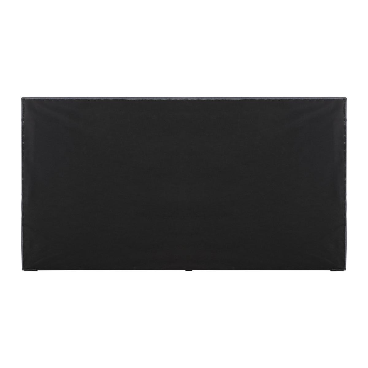 Boxspring postel s topperem Rosa, 180x200, antracitová - černá/tmavě šedá, Moderní, dřevo/kompozitní dřevo (180/200cm) - Bessagi Home