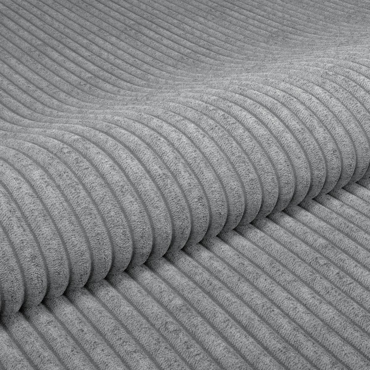 Big Sofa Mit Schlaffunktion Hanna B: 280 Cm Taupe - Taupe/Schwarz, MODERN, Textil (280/87/145cm)