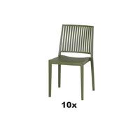 Gartensessel-Set Lane - Grün, Basics, Kunststoff (46/80/56cm) - Siena Garden